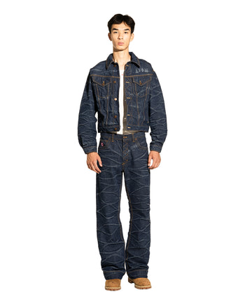 SCULPTURE BOOTCUT JEANS