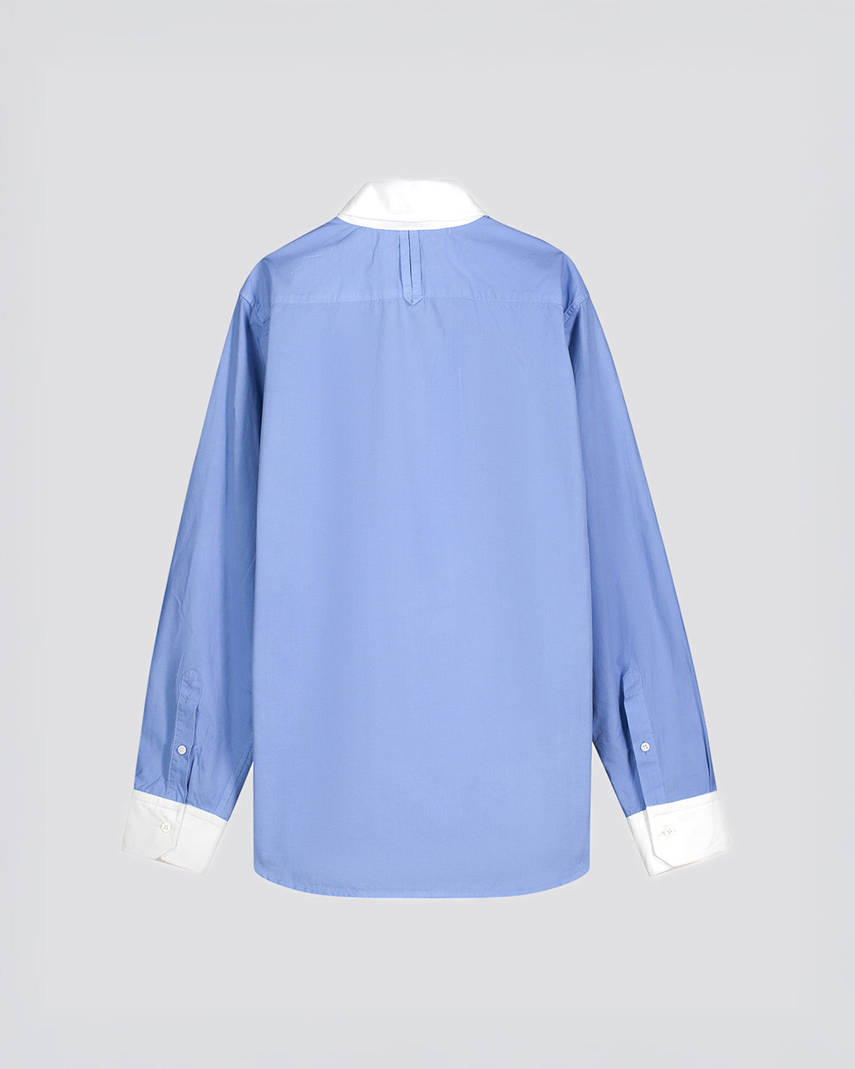 BICOLOR BLUE SHIRT