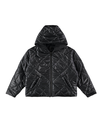 BLACK CANVAS REVERSIBLE JACKET