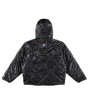 BLACK CANVAS REVERSIBLE JACKET