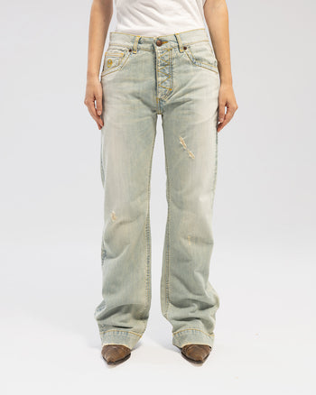 LIGHT FLARED RING JEANS