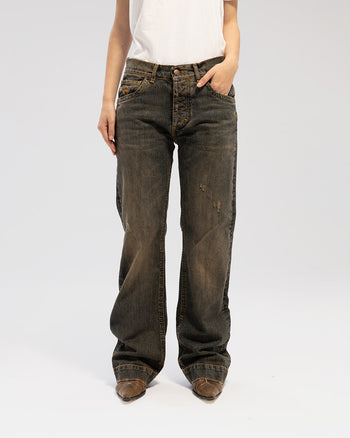 DUST FLARED RING JEANS