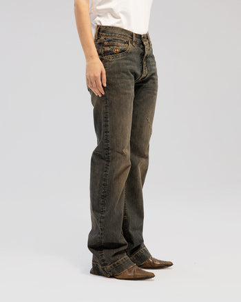 DUST FLARED RING JEANS