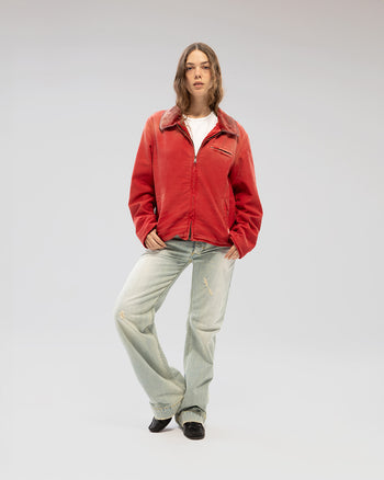 RED MARFY JACKET