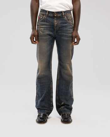 MUD FLARED JEANS