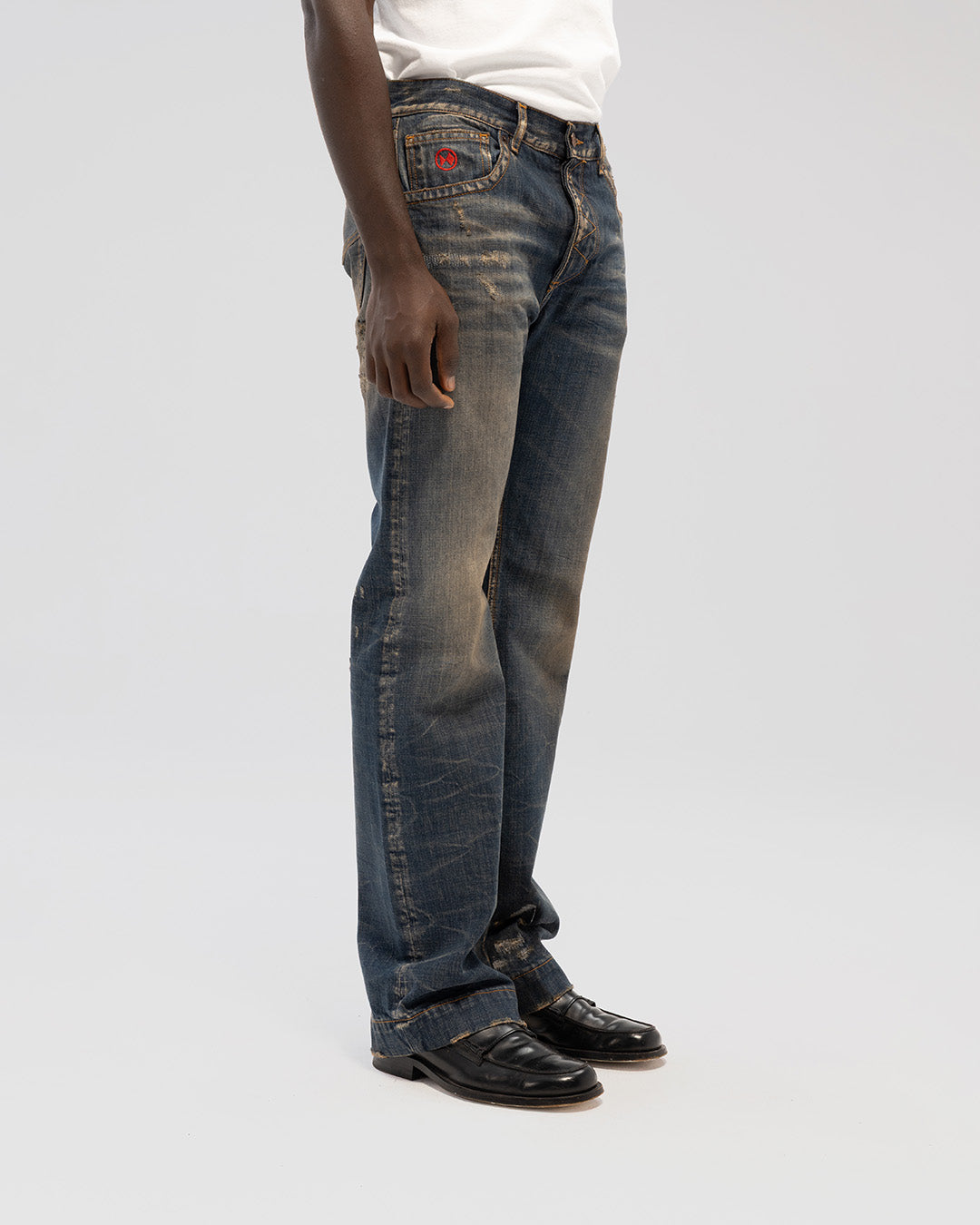 MUD FLARED JEANS