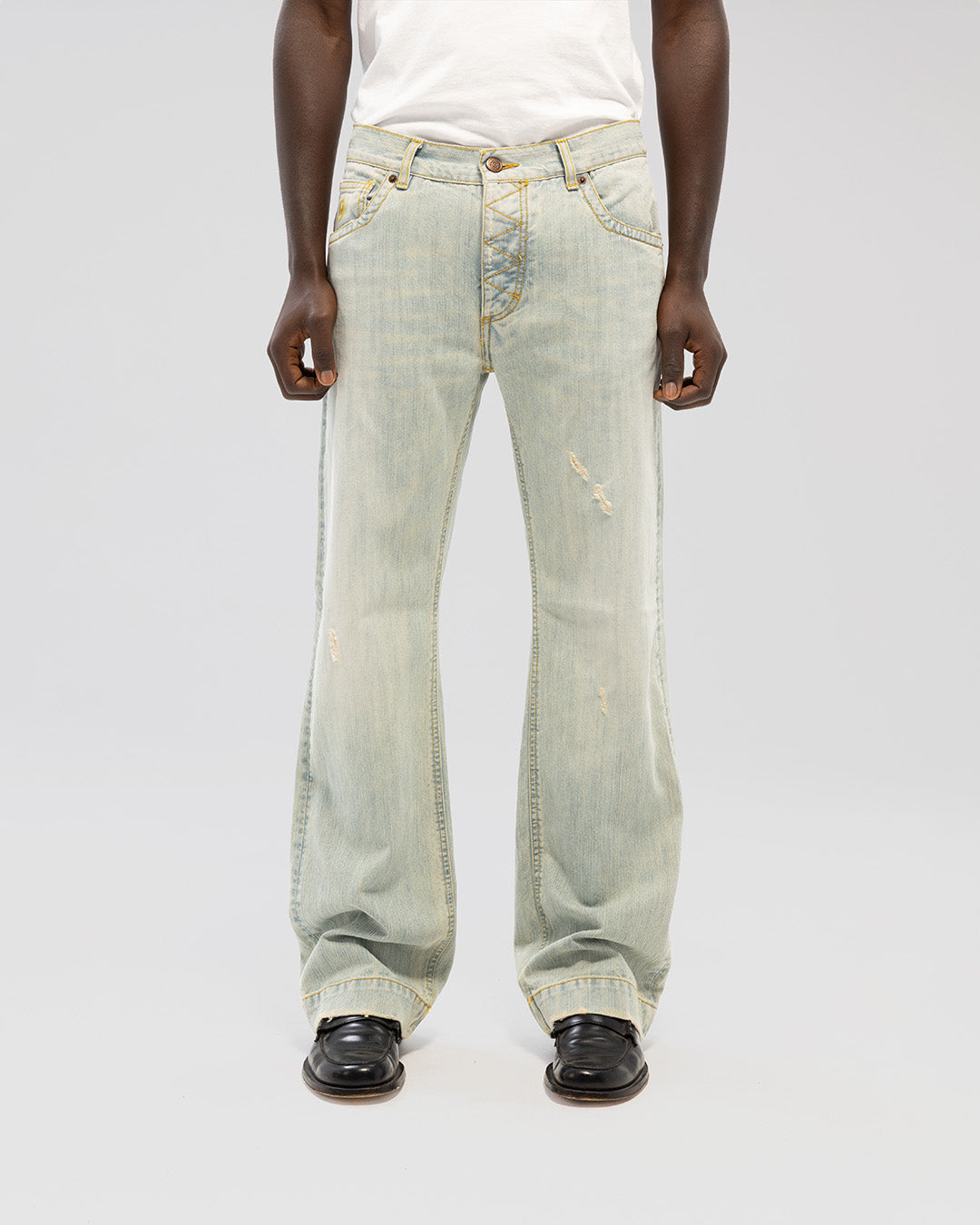 LIGHT FLARED RING JEANS