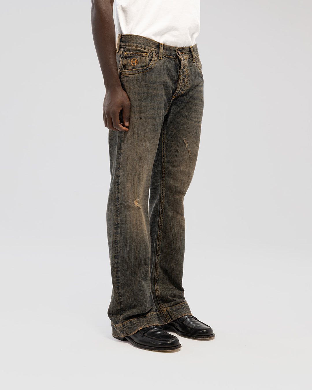 DUST FLARED RING JEANS