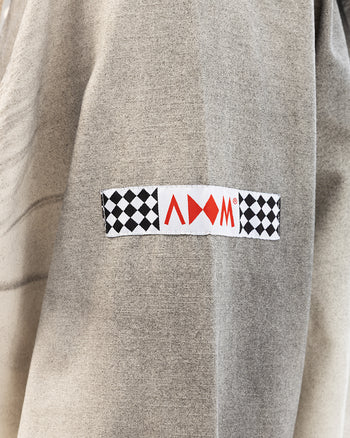 WHITE STRING ANORAK