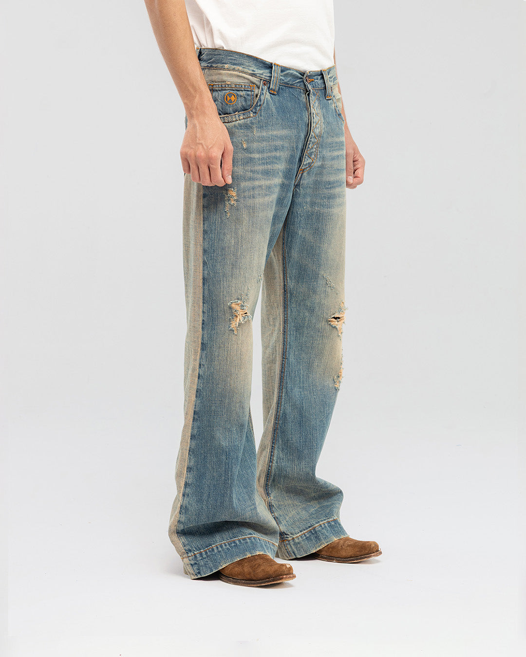 REVERSE BOOTCUT JEANS