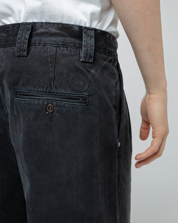 BLACK BAGGY CHINOS