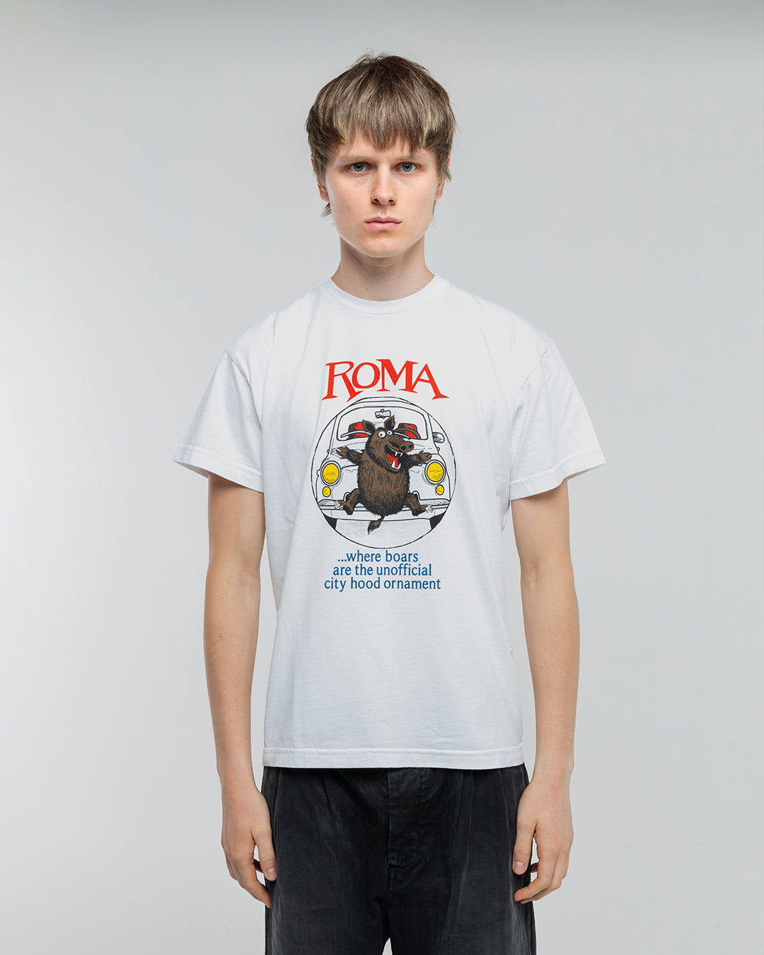BOAR CREWNECK T-SHIRT