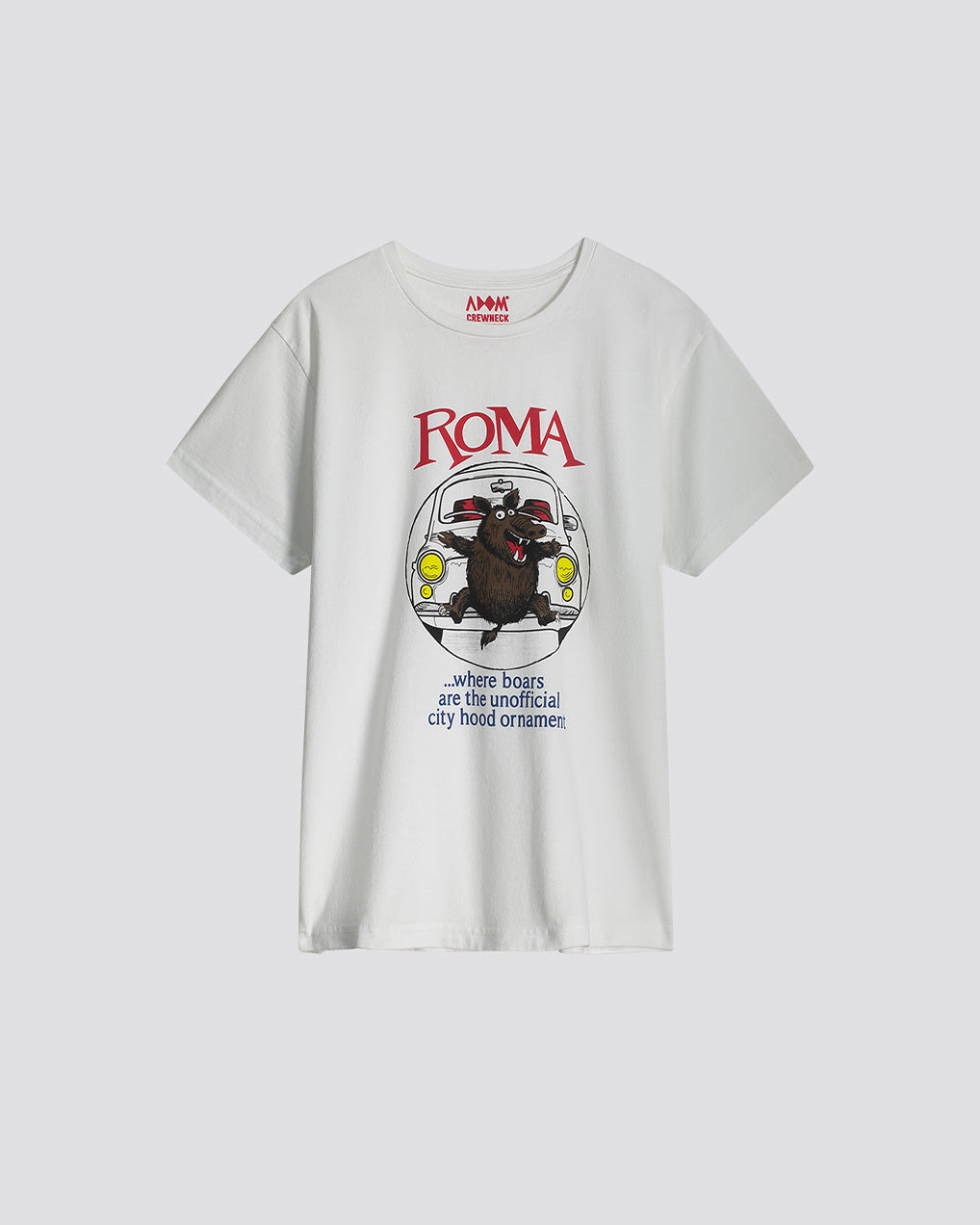 BOAR CREWNECK T-SHIRT