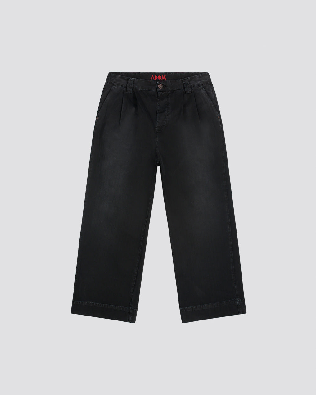 BLACK BAGGY CHINOS