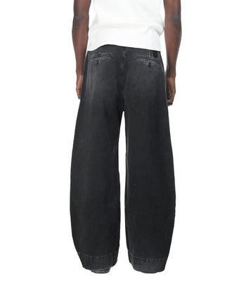 BLACK BAGGY CHINO PANTS