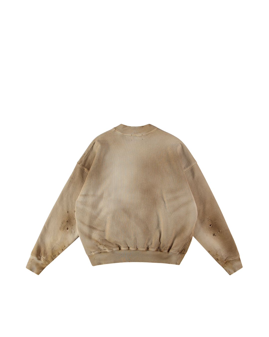 SAND EMBOSSED TUNNEL CREWNECK