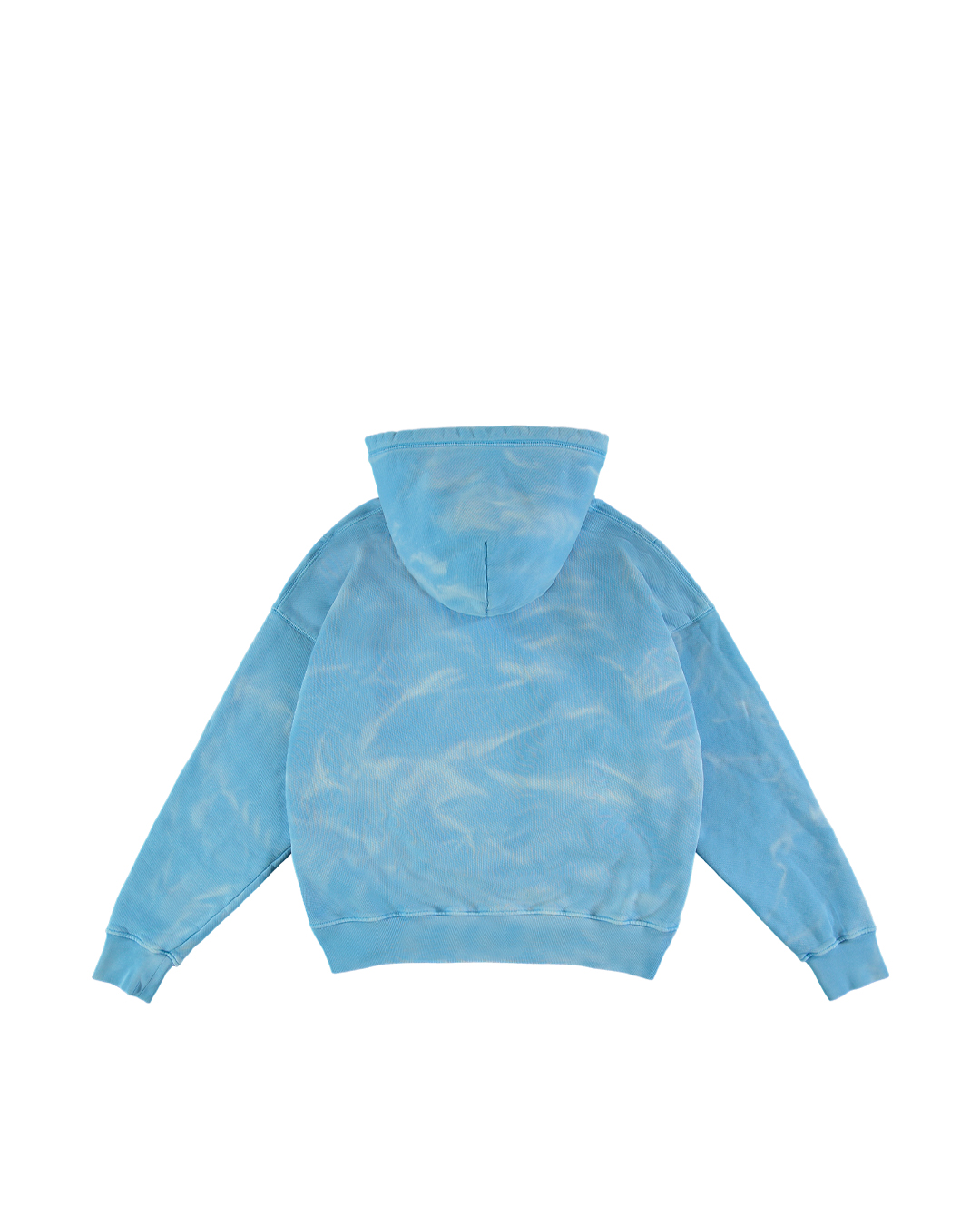 SKY EMBOSSED TUNNEL HOODIE