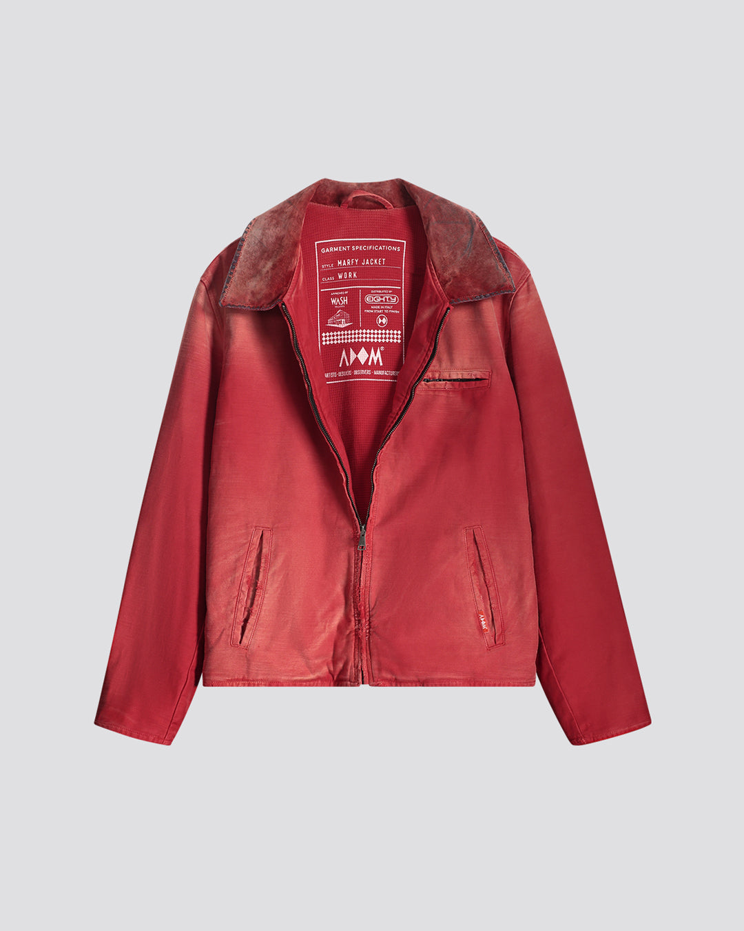 RED MARFY JACKET