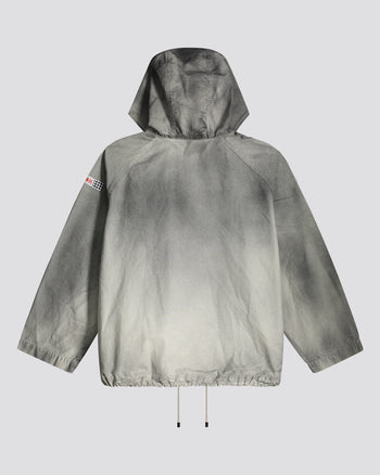 WHITE STRING ANORAK