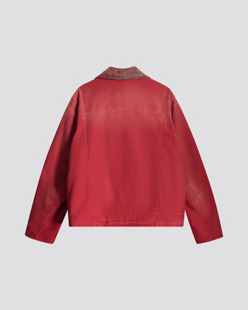 RED MARFY JACKET