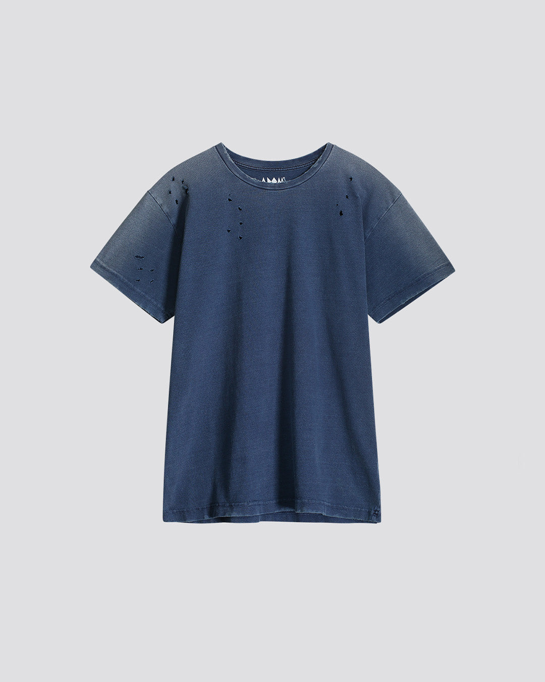 INDIGO CREWNECK T-SHIRT