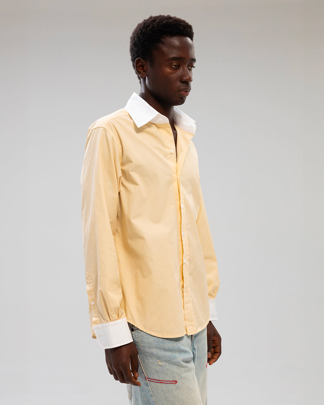 BICOLOR AVORY SHIRT