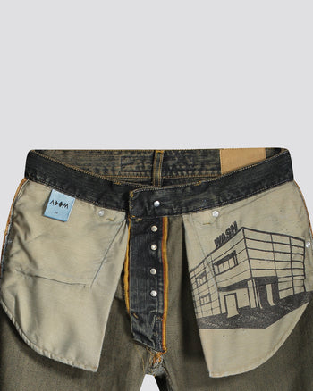 DUST FLARED RING JEANS