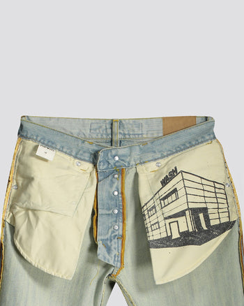 LIGHT FLARED RING JEANS